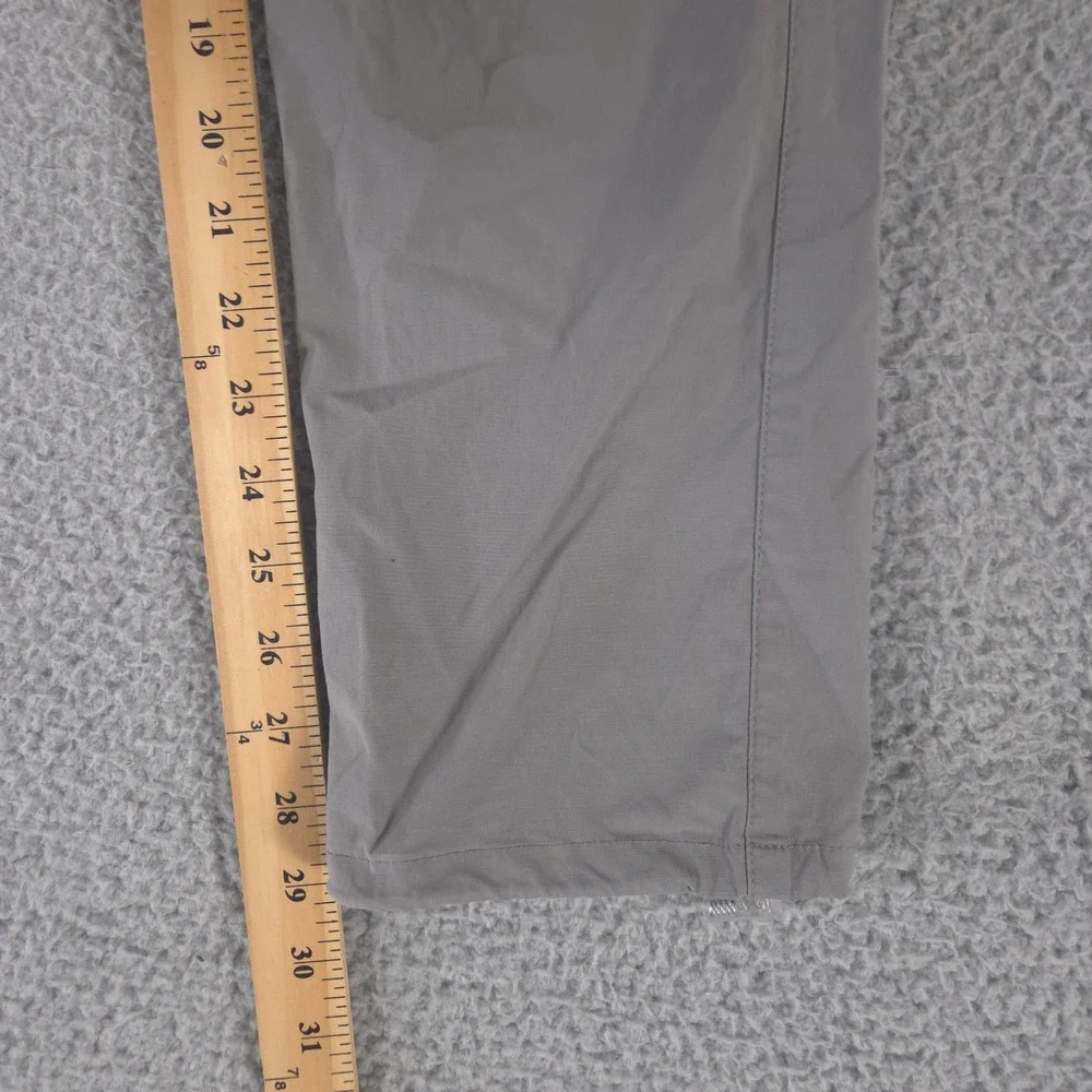 PacSun Pants Mens Large Grey Cargo Eco Stretch Slim Tapered Bungee Hem Utility